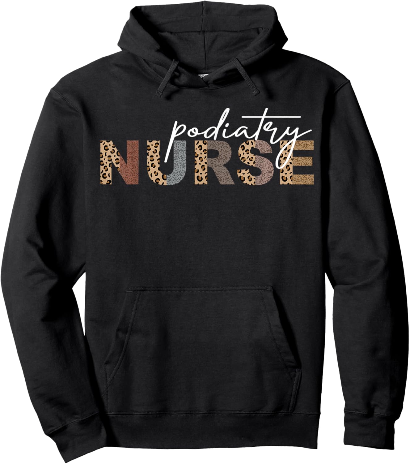 Podiatry Nurse Staff Crews Medical Assistant Podiatrist Hoodie - Hoodie | Black