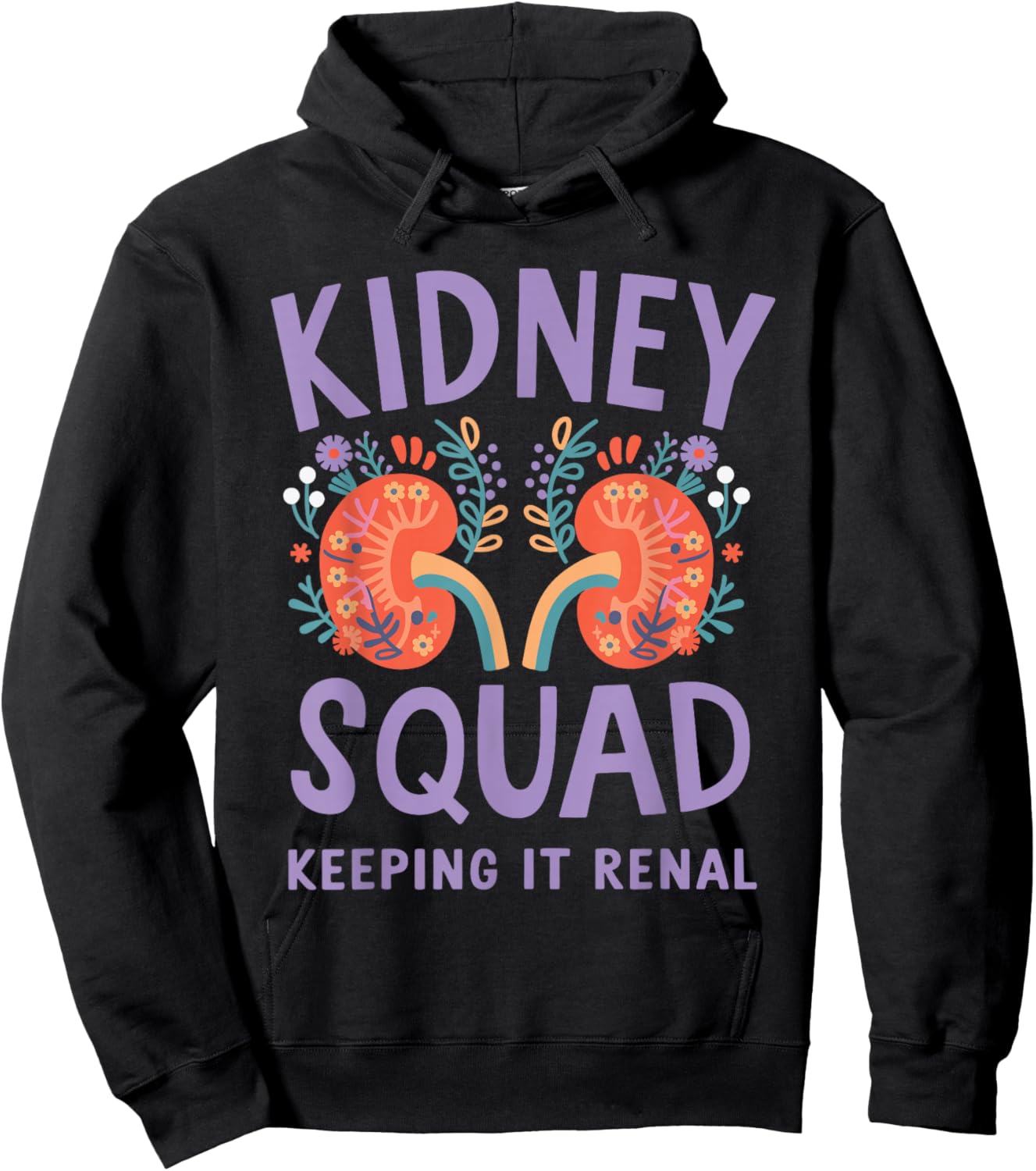 Kidney Squad Keeping It Renal Hoodie - Hoodie | Black