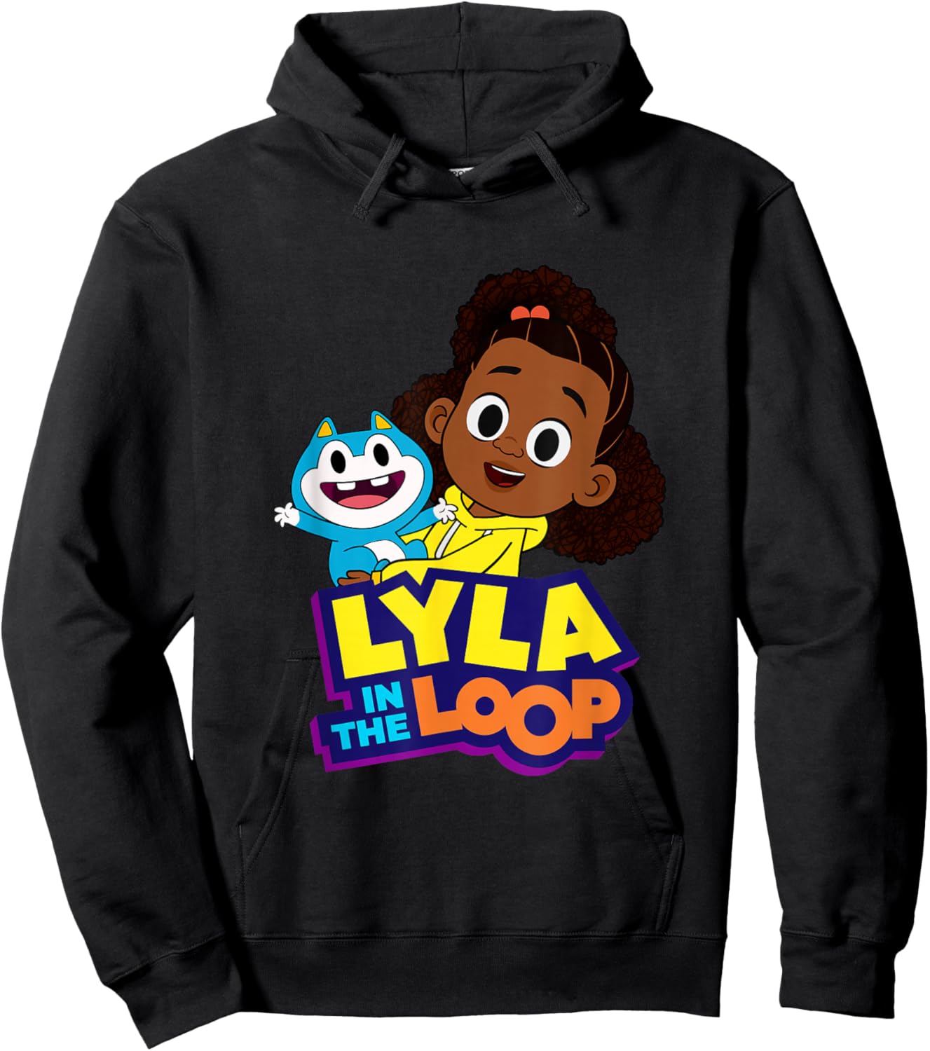 Lyla and STU Logo Hoodie - Hoodie | Black