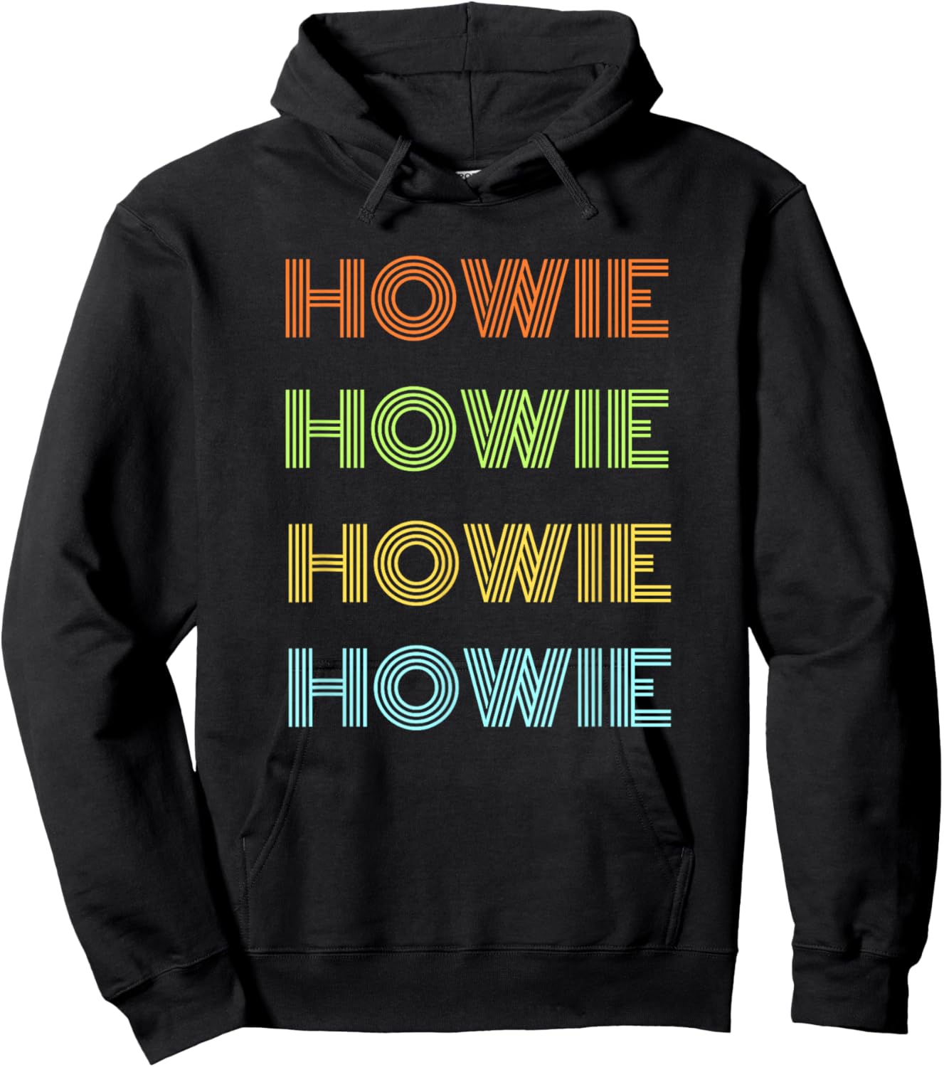 best Howie ever, for someone name howie, men, boys, teens Hoodie - Hoodie | Black