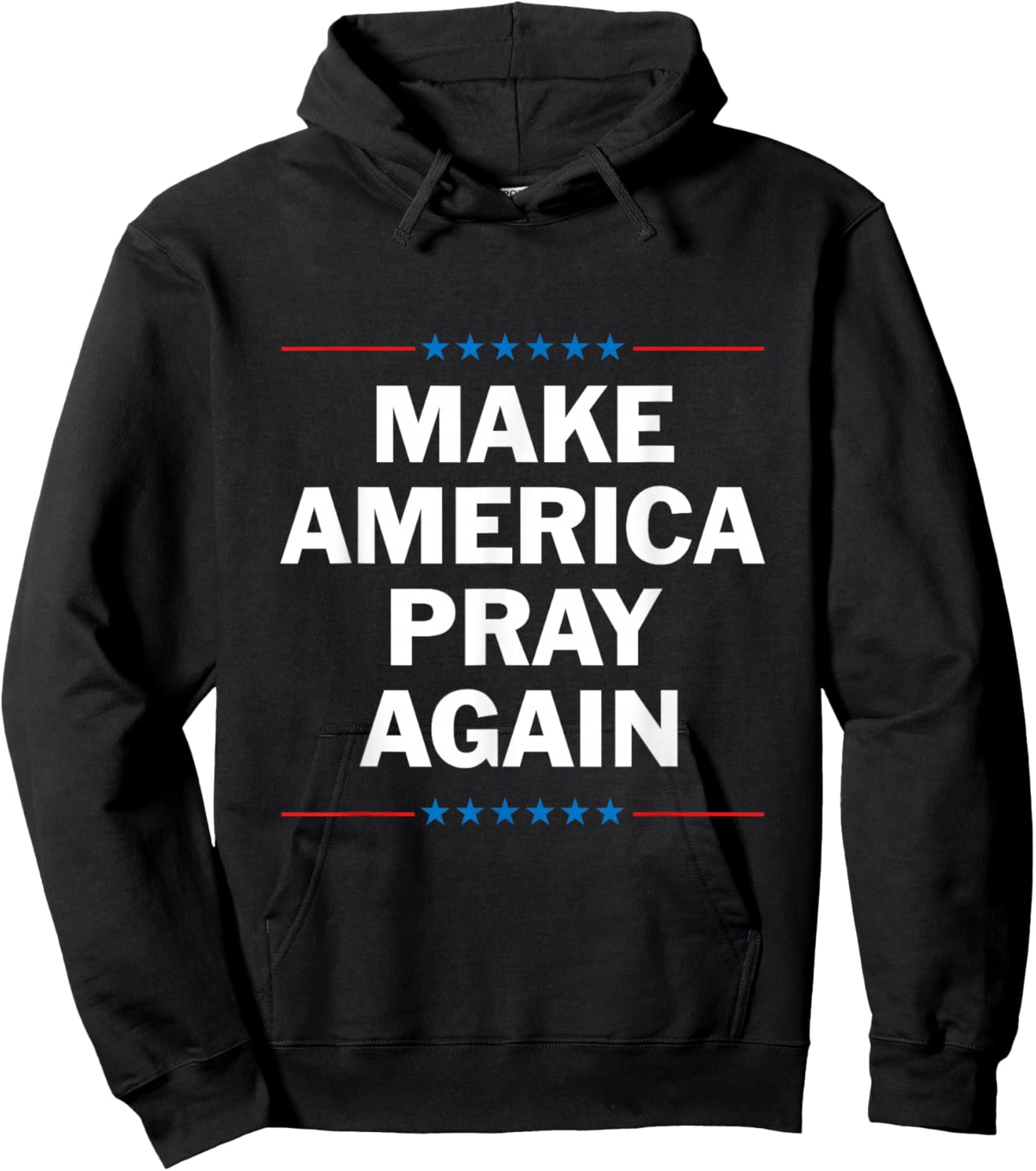 Make America Pray Again Hoodie - Hoodie | Black