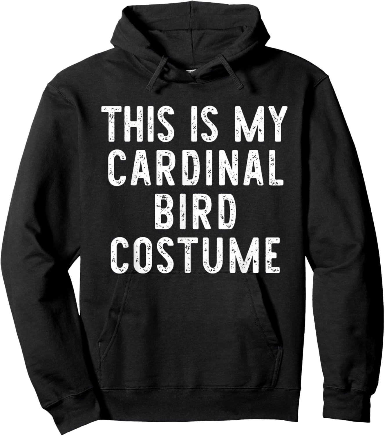 This is My Cardinal Bird Costume Halloween Simple Kids Adult Hoodie - Hoodie | Black