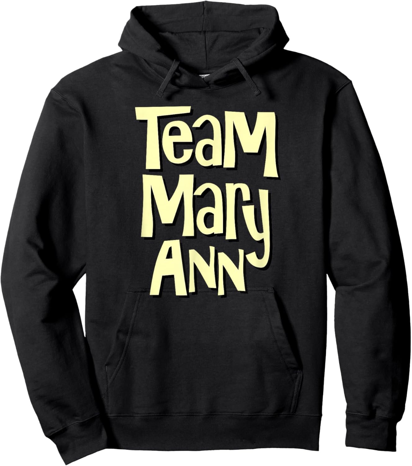 Team Mary Ann Funny Hoodie - Hoodie | Black