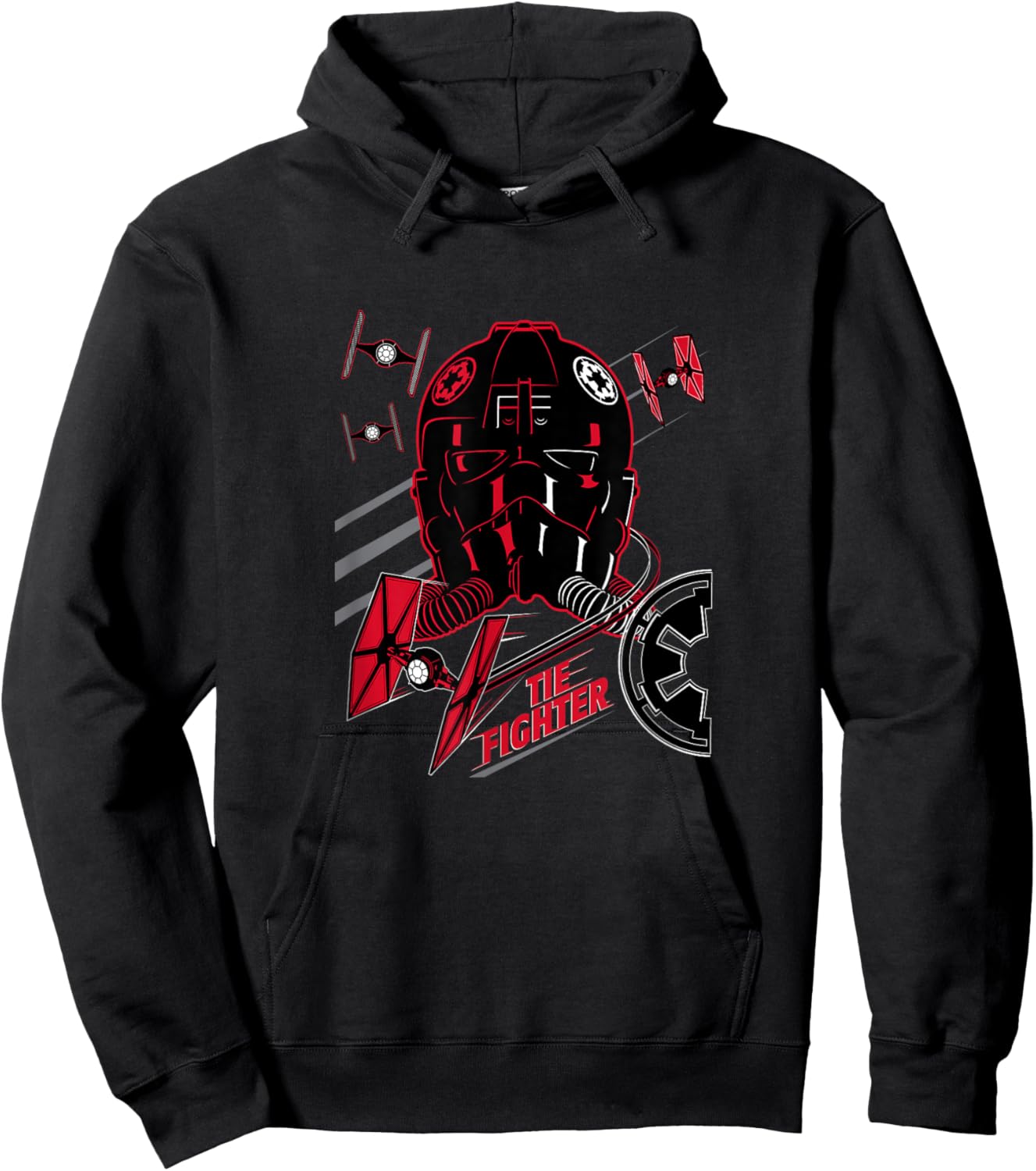 Star Wars Imperial TIE Fighter Pilot Hoodie - Hoodie | Black