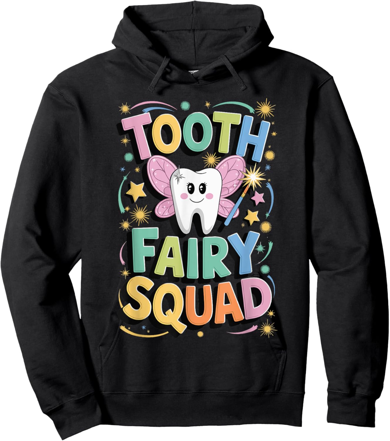 Tooth Fairy Squad Hoodie - Hoodie | Black