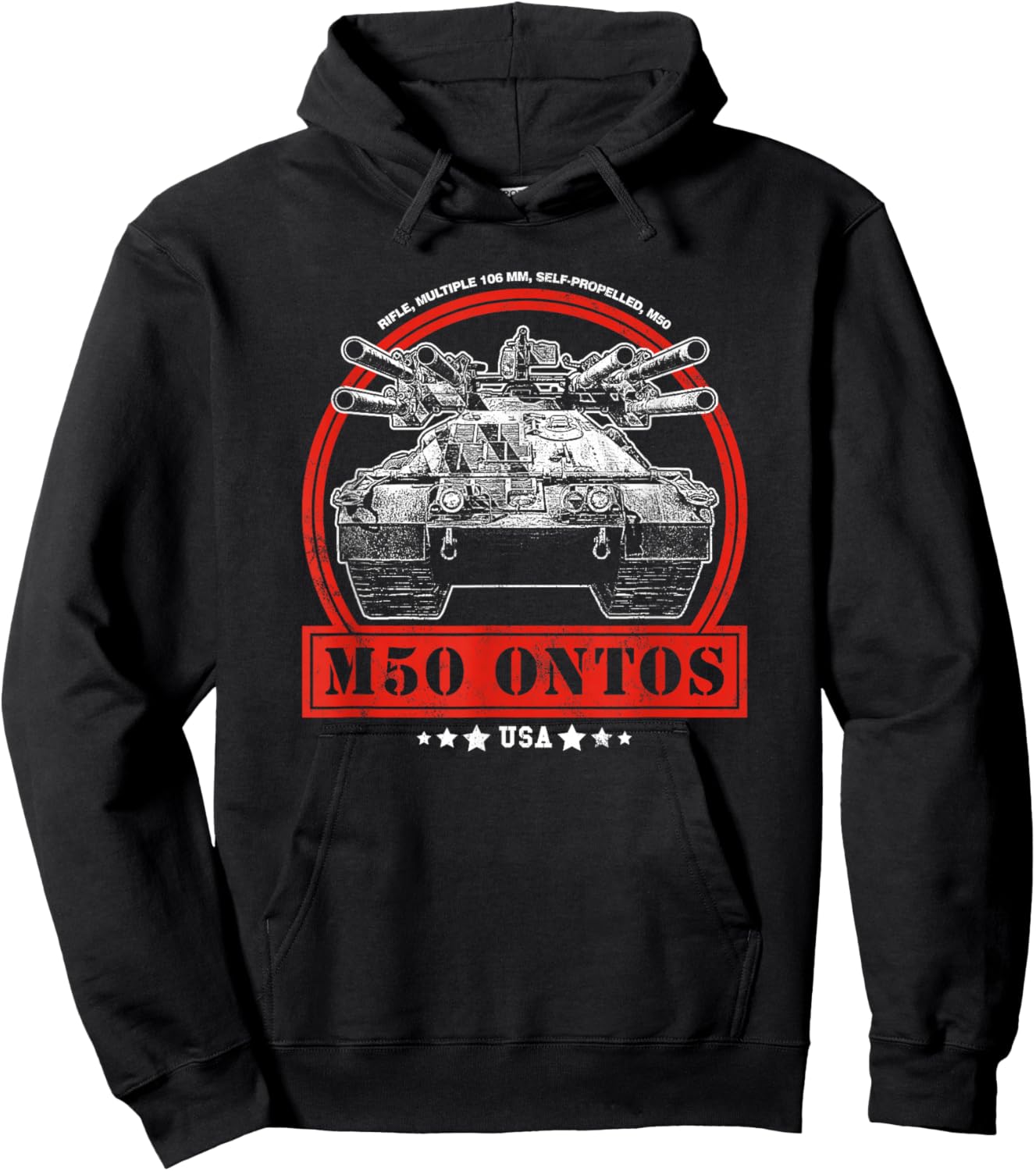 M50 Ontos "Thing" Tank Destroyer Hoodie - Hoodie | Black