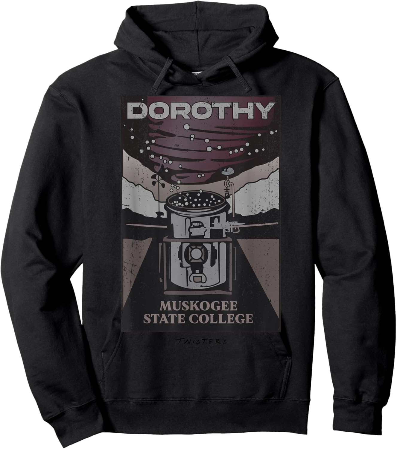 Twisters Dorothy Muskogee State College Hoodie - Hoodie | Black