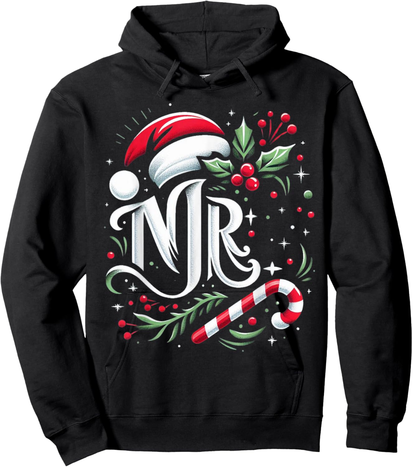 Mr And Mrs Santa Couples Matching Christmas Husband Wife Hoodie - Hoodie | Black