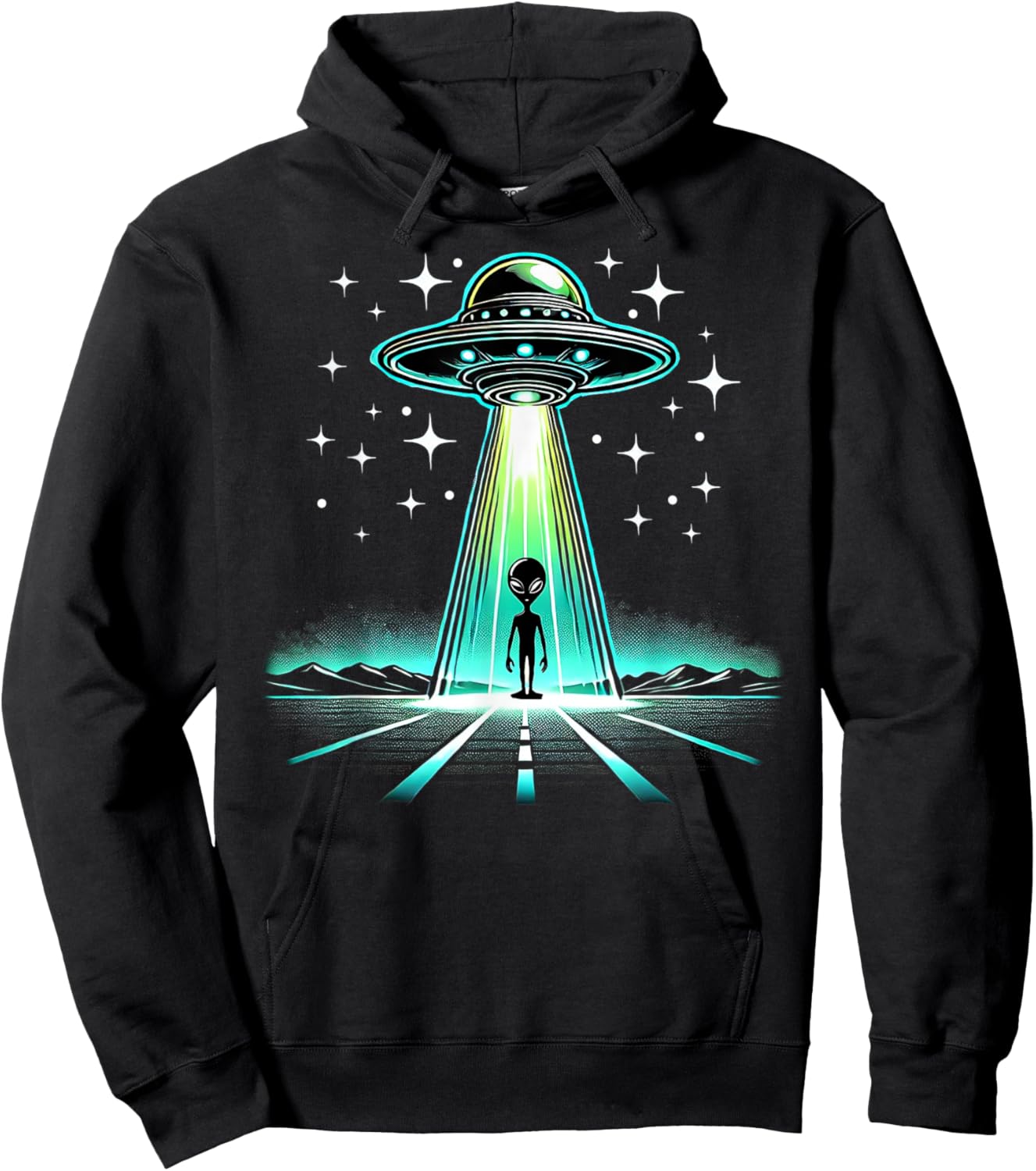 Roswell New Mexico Alien Hoodie - Hoodie | Black