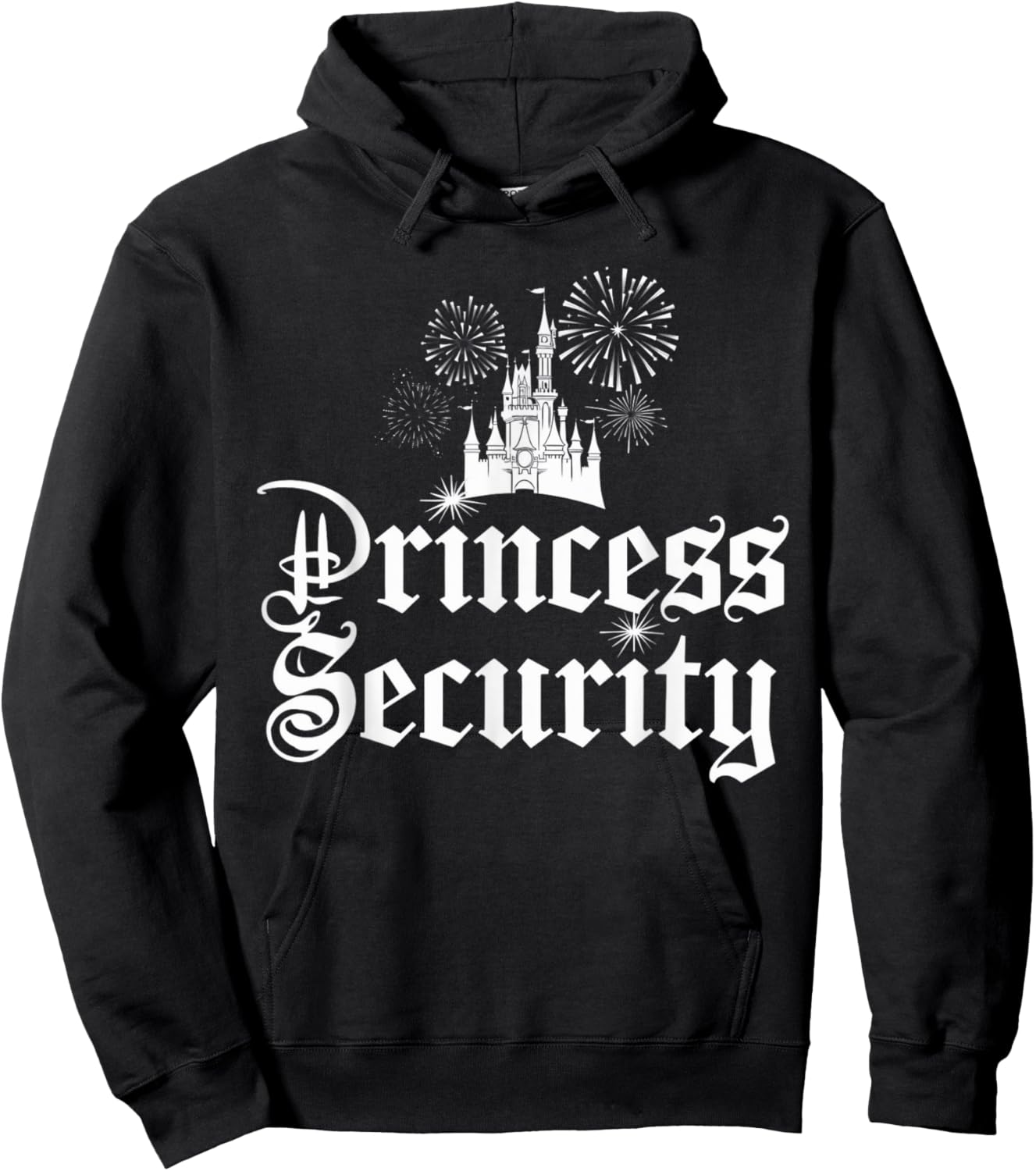 Princess Security Mom Dad Birthday Costume Clothing Hoodie - Hoodie | Black