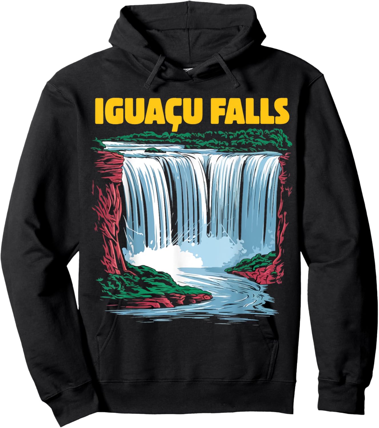 Iguacu Waterfall National Park Brazil Hoodie - Hoodie | Black