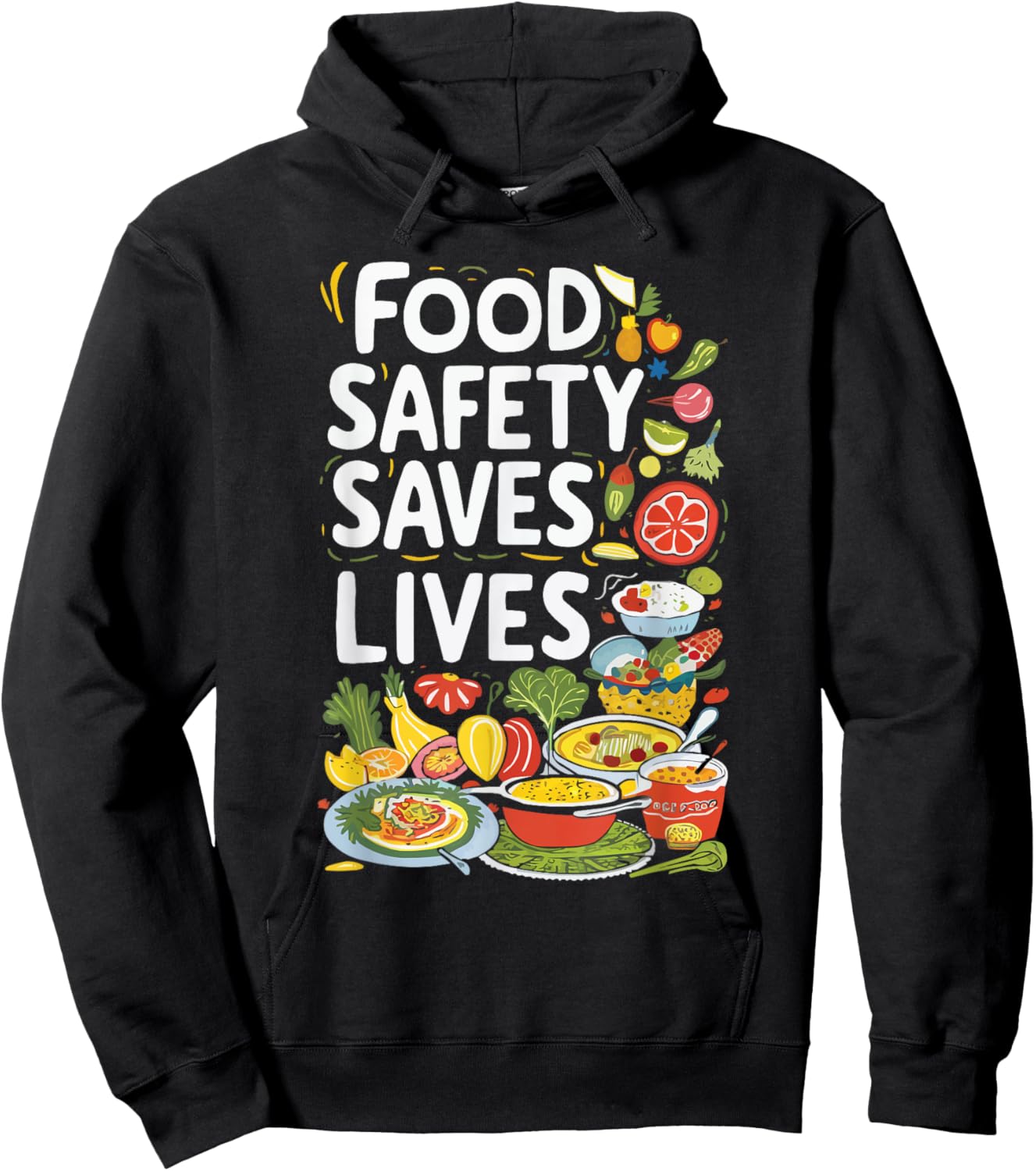 Food Safety Manager Proper Hygiene Job Profession Hoodie - Hoodie | Black