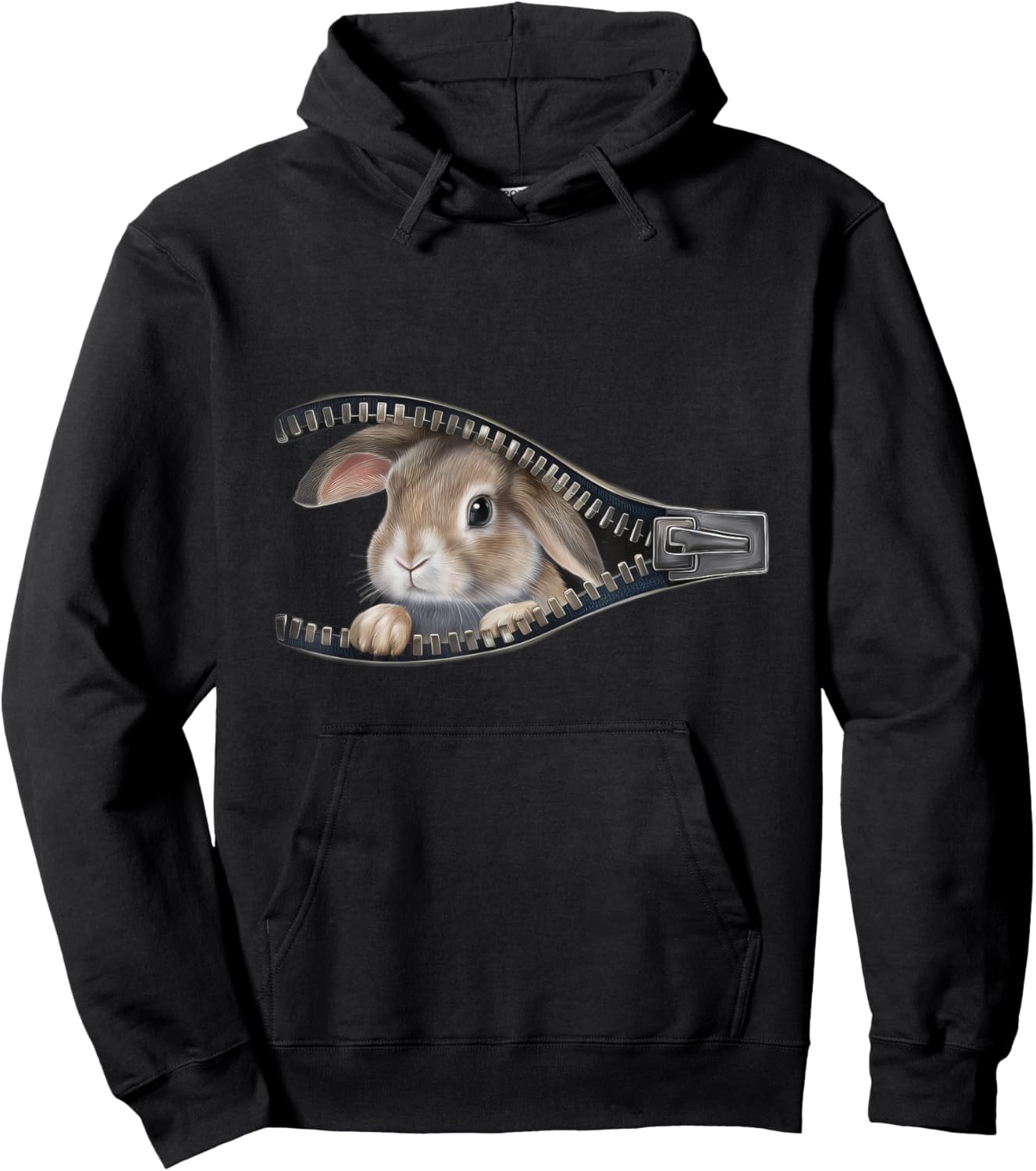 Rabbit Hoodie - Hoodie | Black