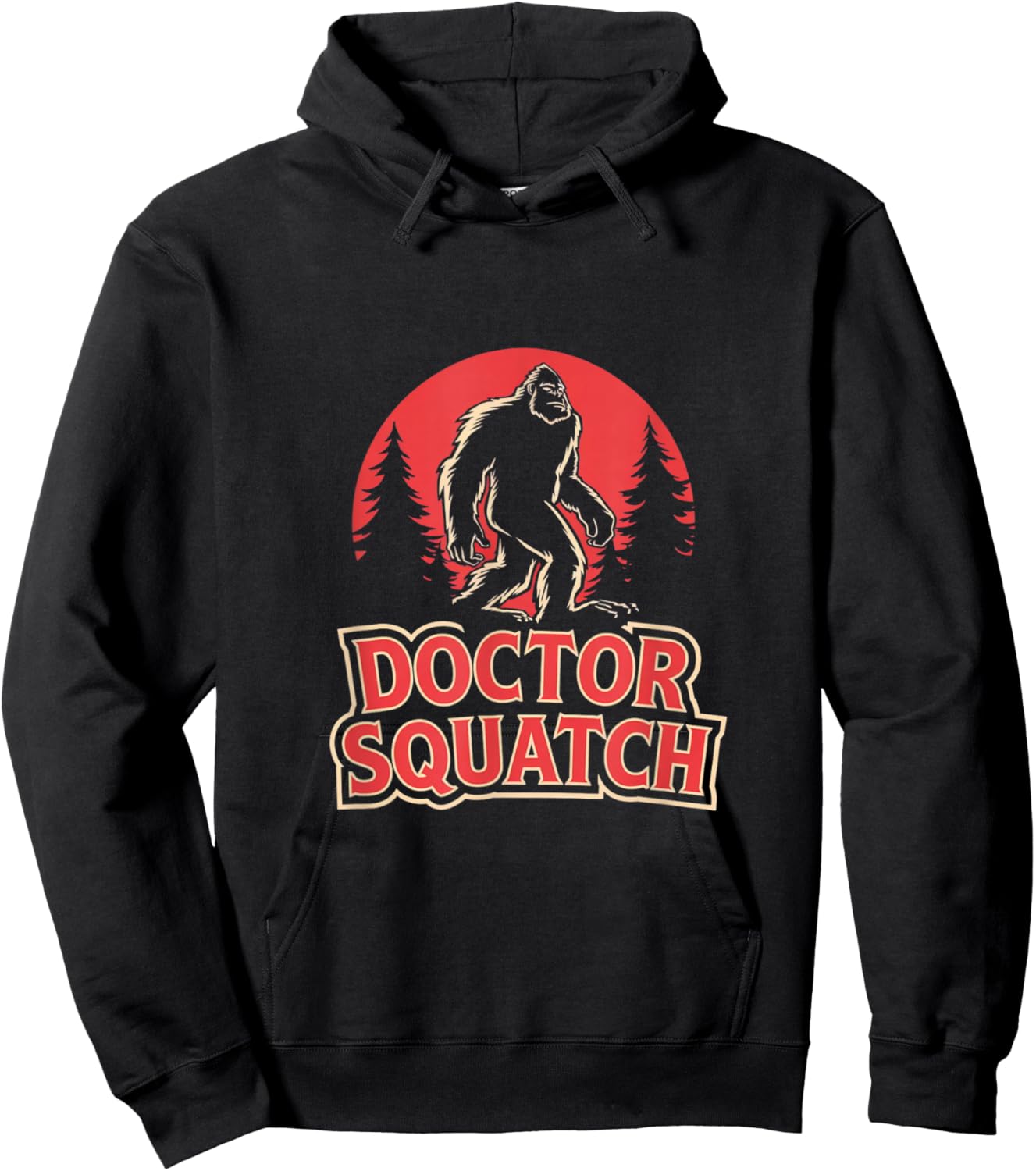 T-Shirt Hoodie - Hoodie | Black
