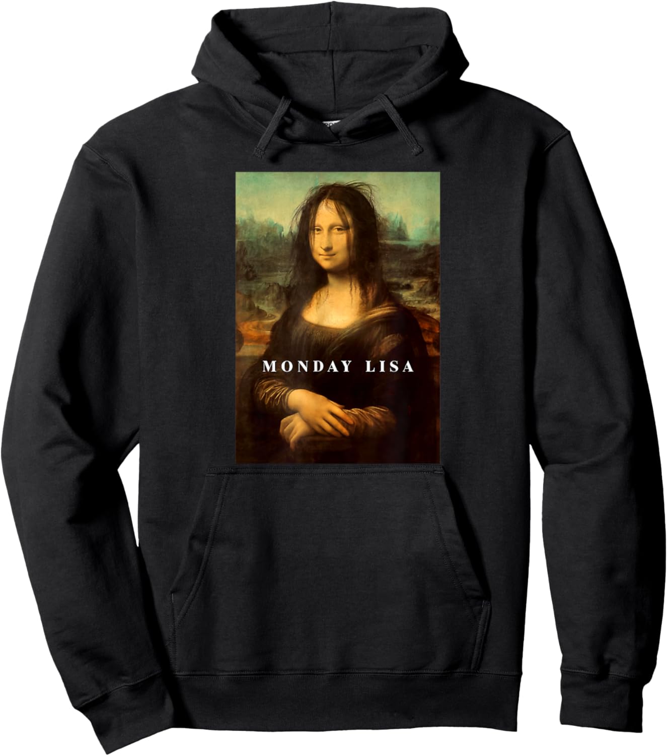Monday lisa Hoodie - Hoodie | Black