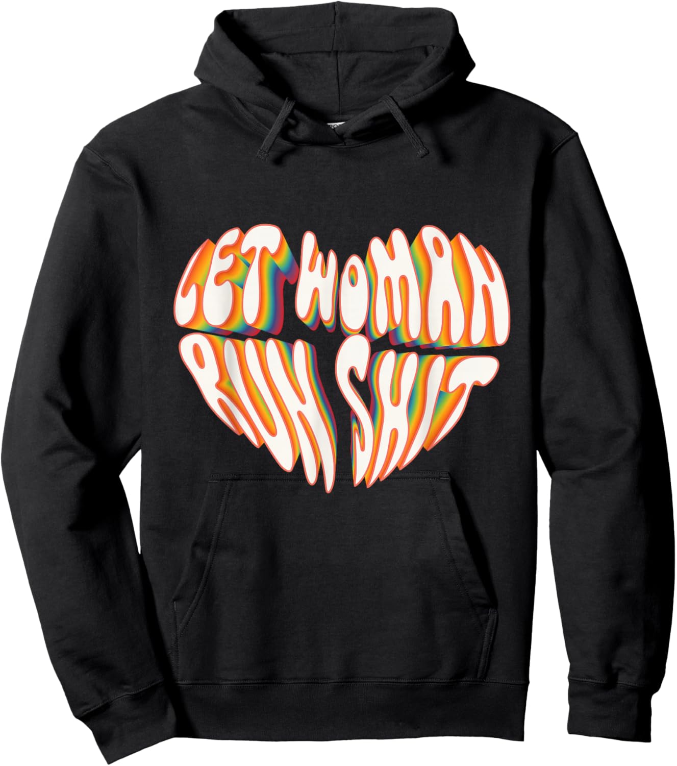 T-Shirt Hoodie - Hoodie | Black