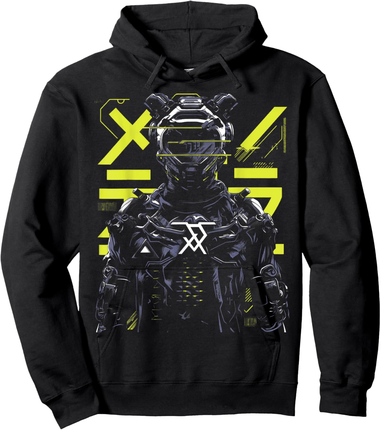 Futuristic Techwear Japanese Cyberpunk Harajuku Anime Manga Hoodie - Hoodie | Black