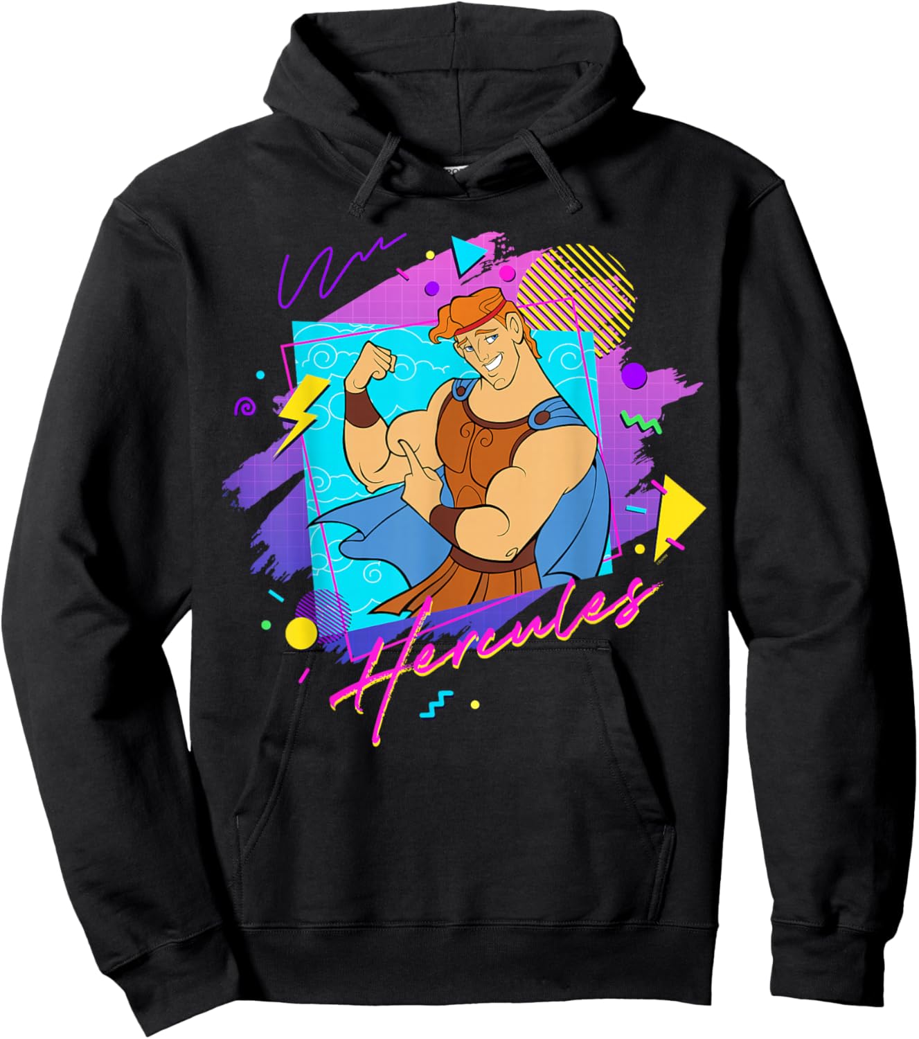 Disney Hercules Valentine’s Day Couples Matching Hercules Hoodie - Hoodie | Black