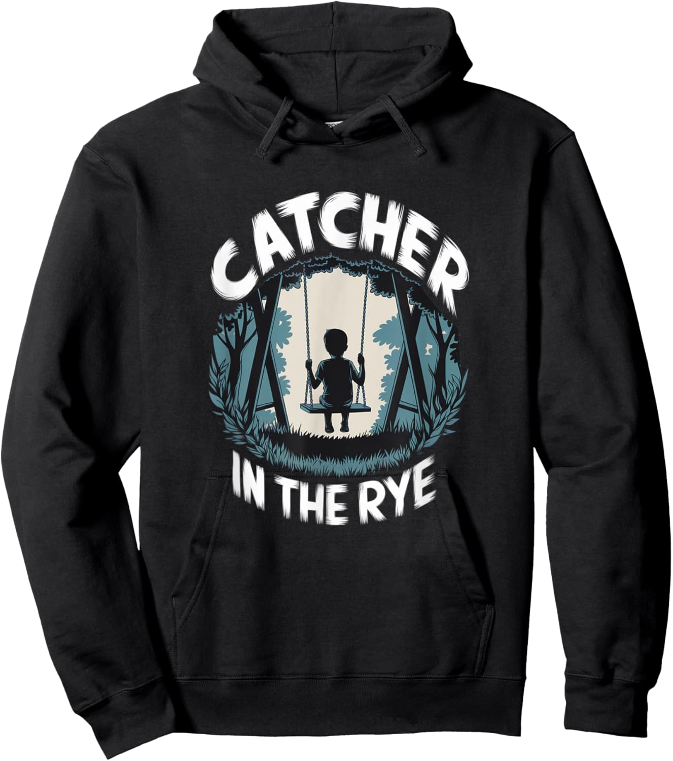 Catcher in the Rye Book Lover Nostalgia Classic Literature Hoodie - Hoodie | Black