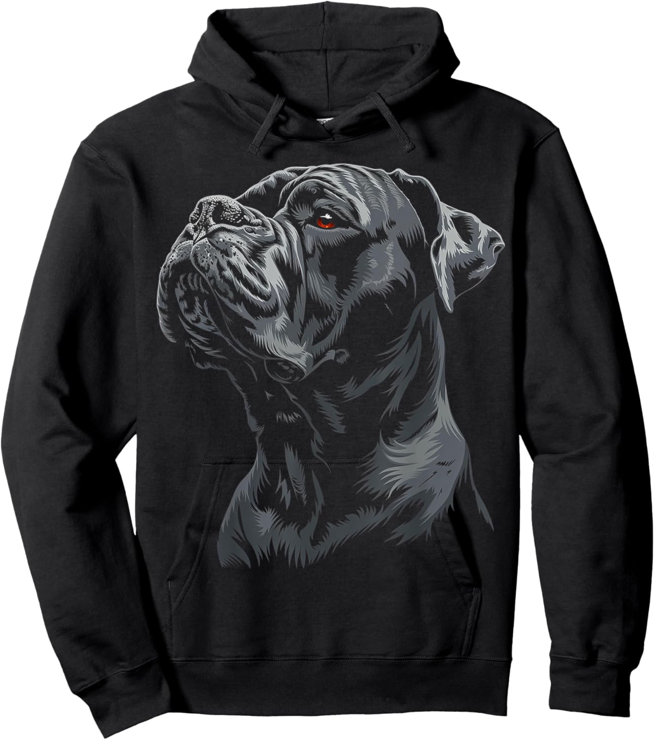 Cane Corso Dog Motif Pet Art Cane Corso Hoodie - Hoodie | Black