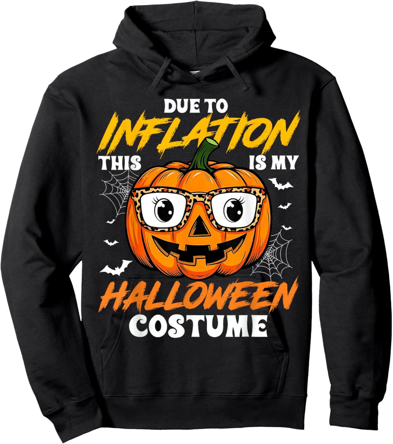 Pumpkin Halloween Costume Men Women Funny Halloween Hoodie - Hoodie | Black