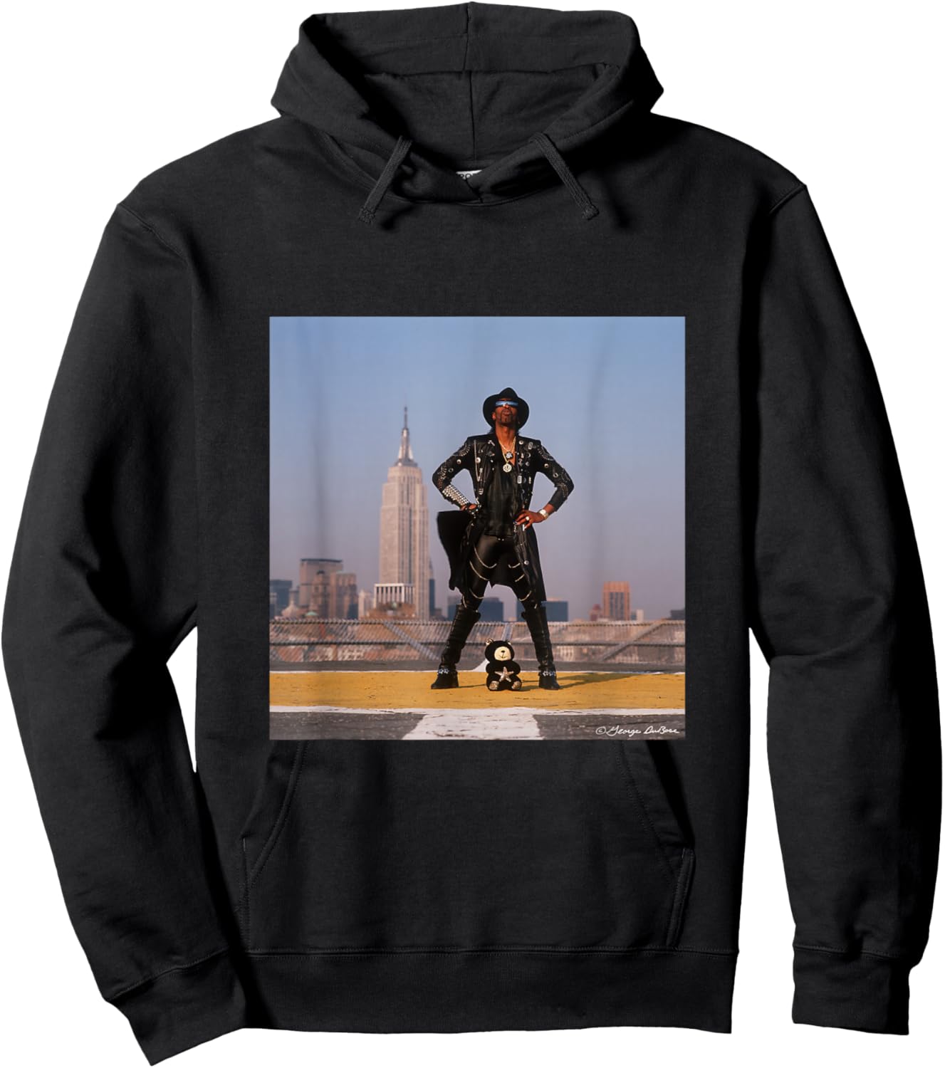 Bootsy Collins Of Parliament-Funkadelic By George DuBose Hoodie - Hoodie | Black