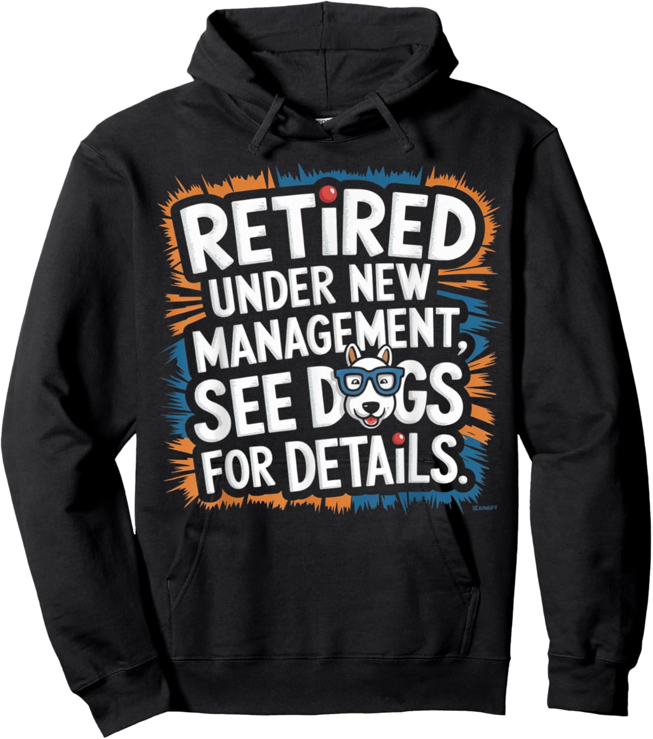 Retired 2025 Women Funny Retirement Men Women For Dogs Lover Hoodie - Hoodie | Black