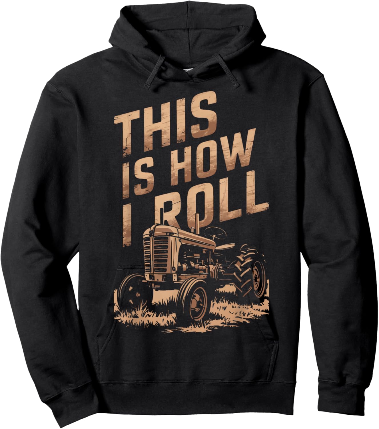 Farm Owners This Is How I Roll Tractor Owners Future Farmers Hoodie - Hoodie | Black