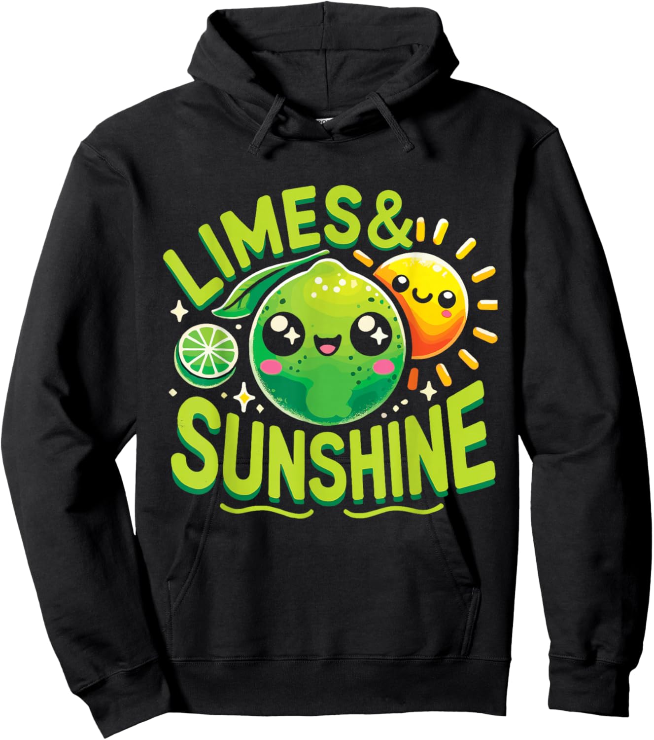 Limes & Sunshine Hoodie - Hoodie | Black