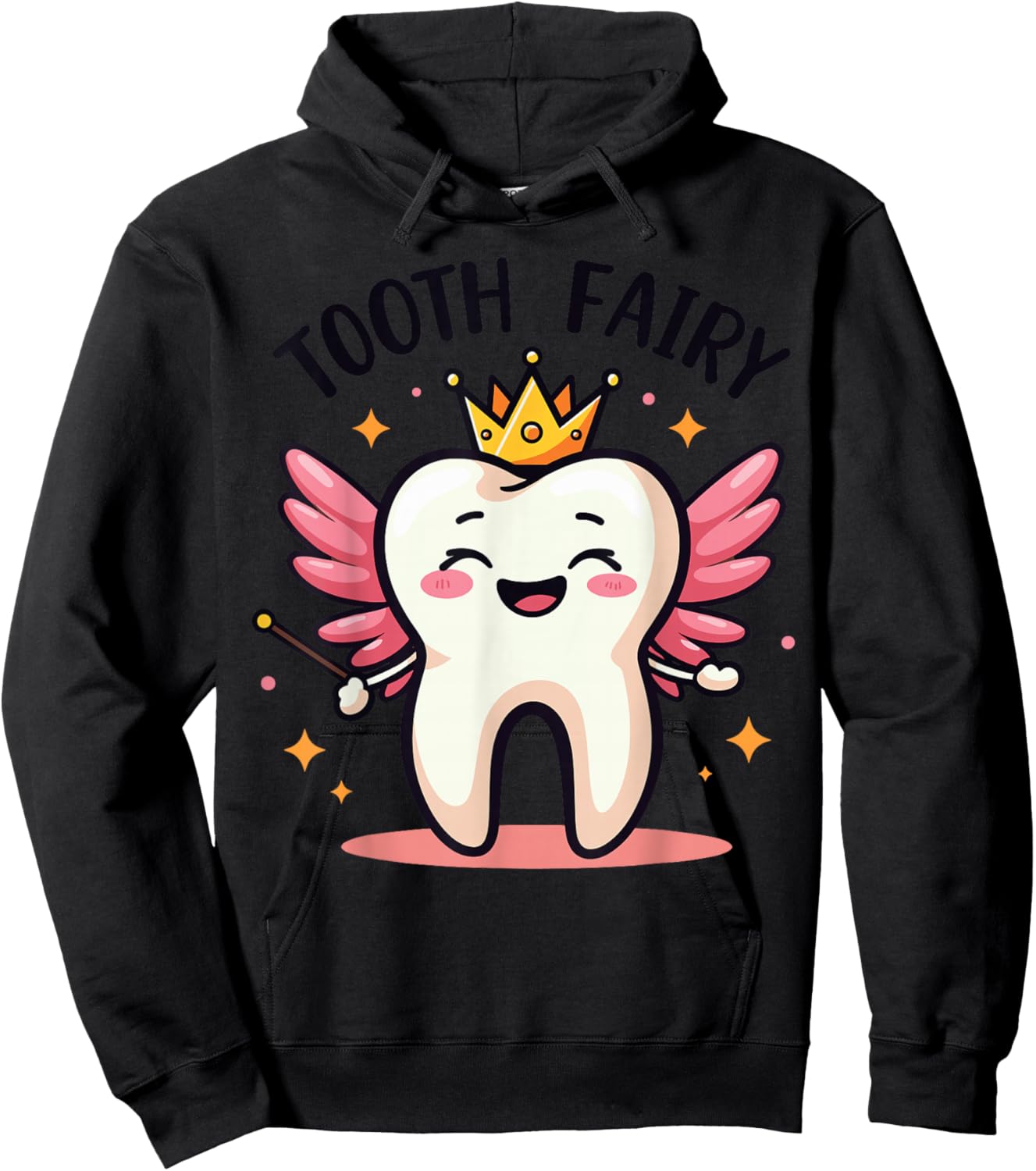 Tooth Fairy Shirt Women Child Tooth Costume Hoodie - Hoodie | Black