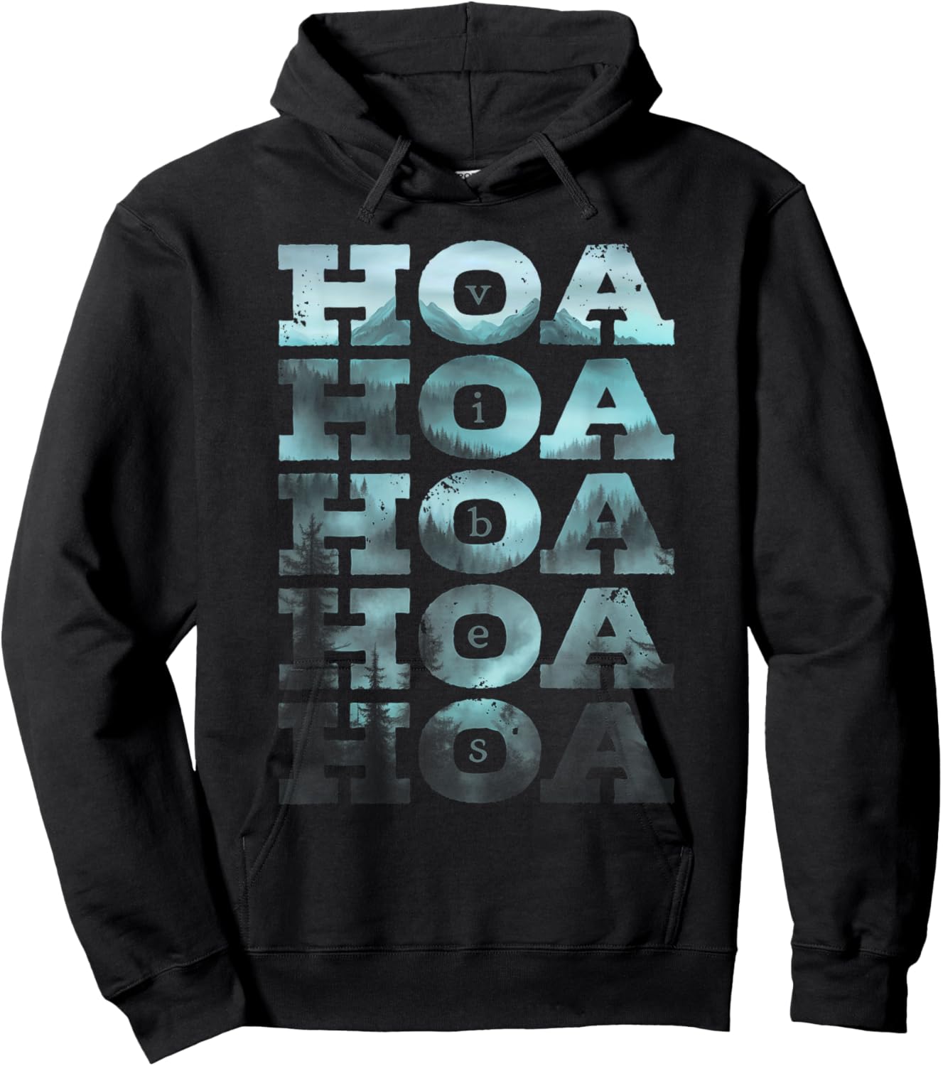 Hoa Hoa Hoa Hoa Hoa Season Vibes Hoodie - Hoodie | Black