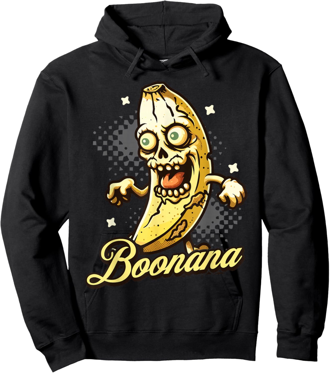 Funny Banana Zombie Boonana Scary Zombies Hoodie - Hoodie | Black