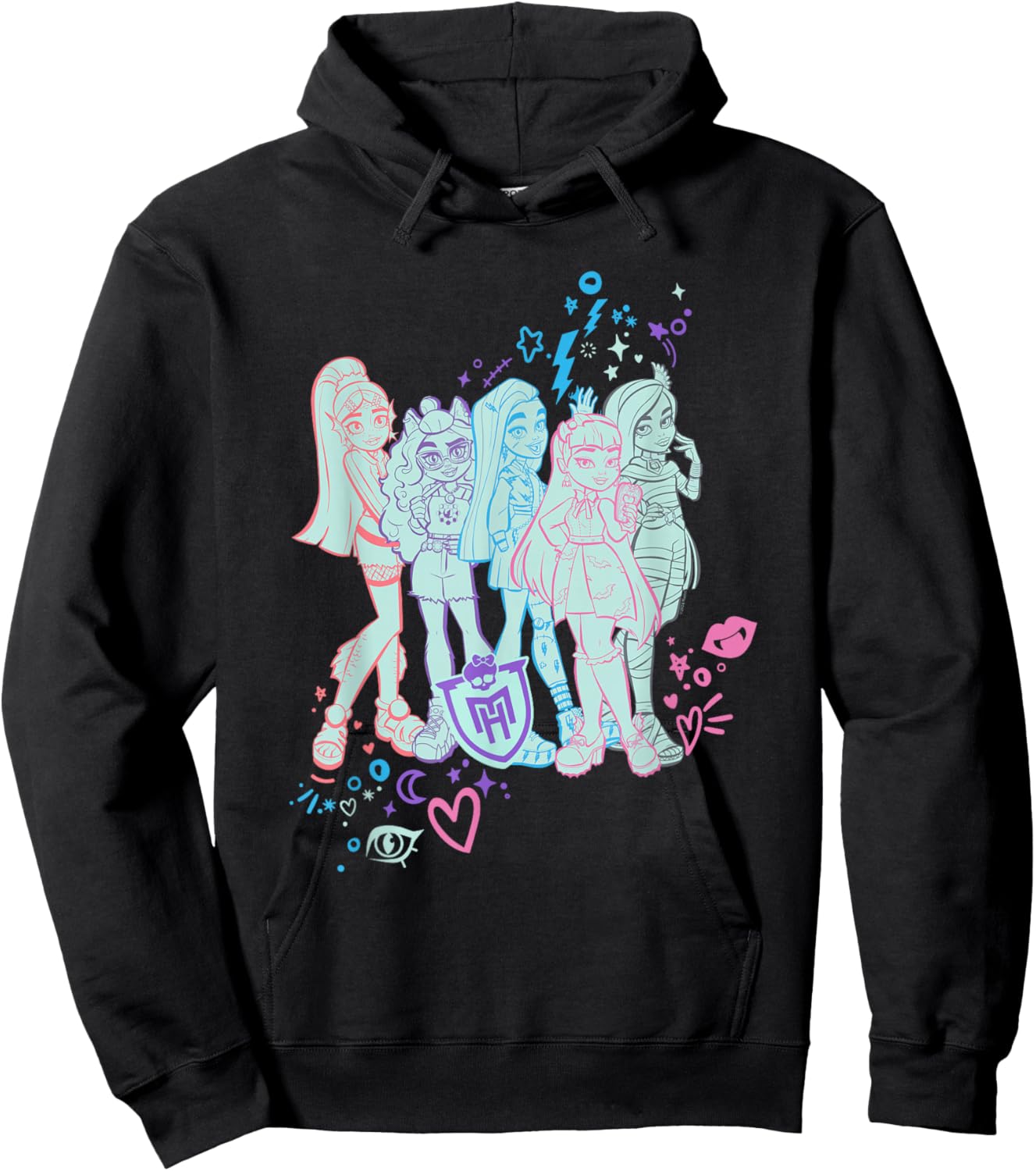 Monster High - Creep it Real Hoodie - Hoodie | Black