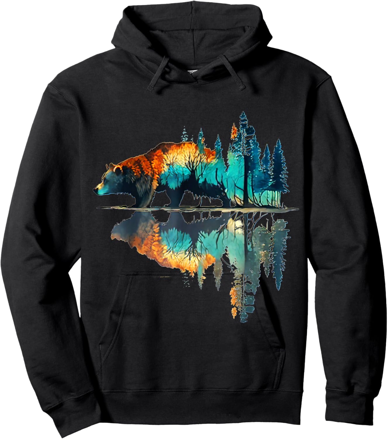 Smokey Bear National Park Adventure Hoodie - Hoodie | Black