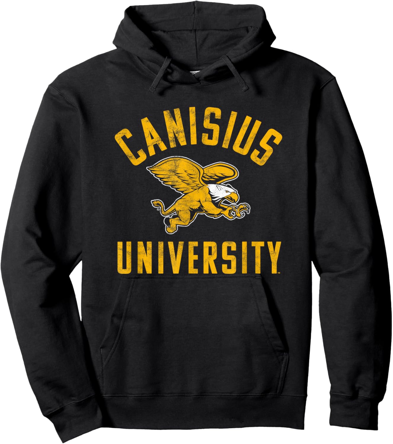Canisius University Golden Griffins Large Hoodie - Hoodie | Black
