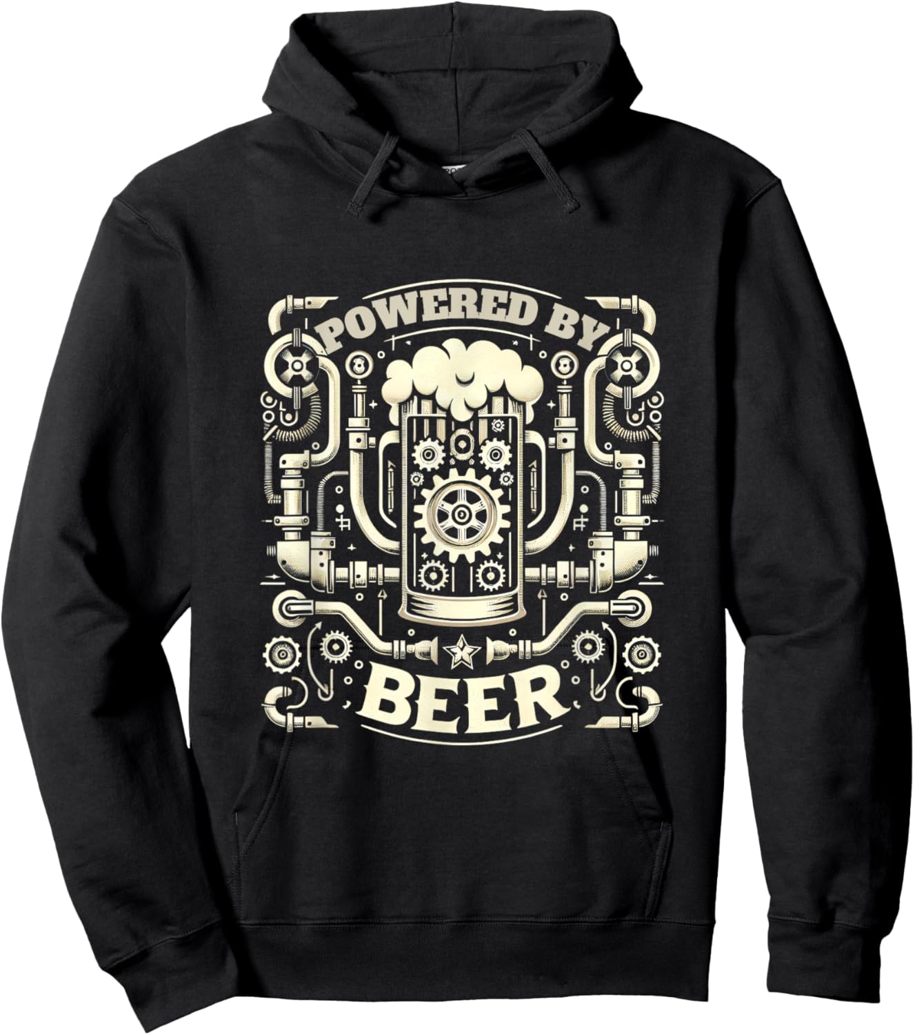 Feiern Hopfen Beer Mug Funny Saying Beer Hoodie - Hoodie | Black