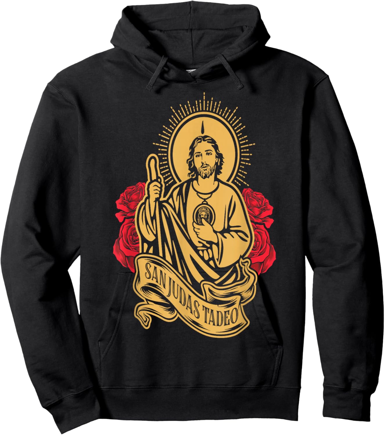 la protección de San Judas Tadeo contra enemigos y envidias Hoodie - Hoodie | Black