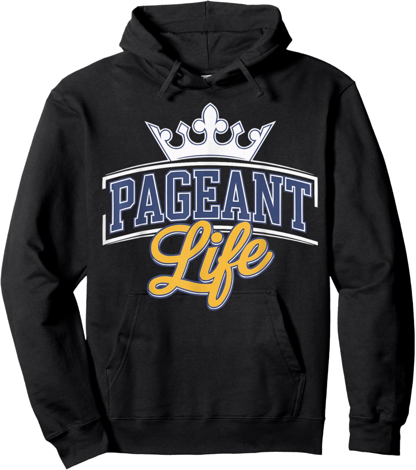 Pageant Mom Pageantry Pageant Contest Beauty Queen Hoodie - Hoodie | Black