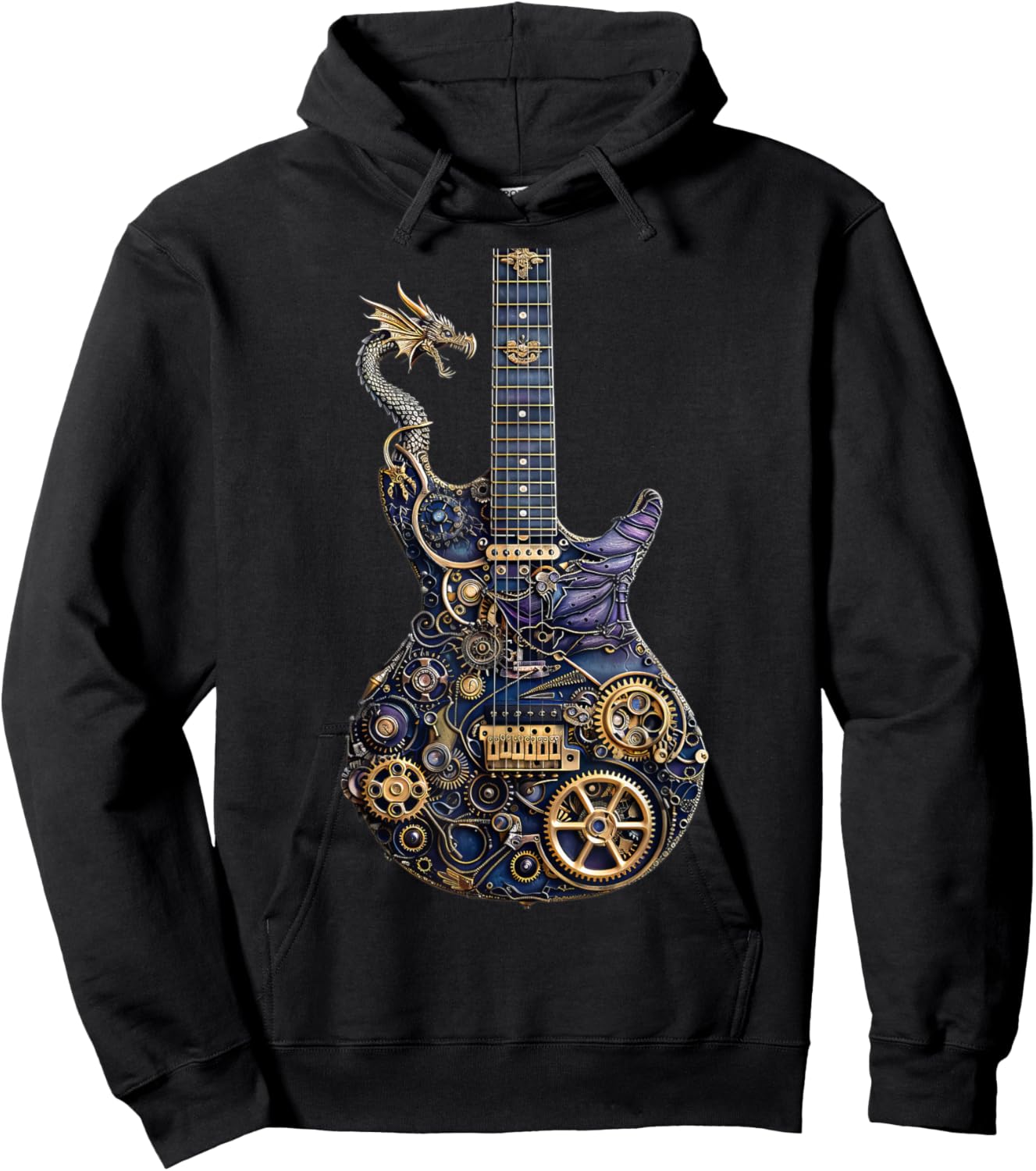 Guitar Guitars Player Guitarist Hoodie - Hoodie | Black
