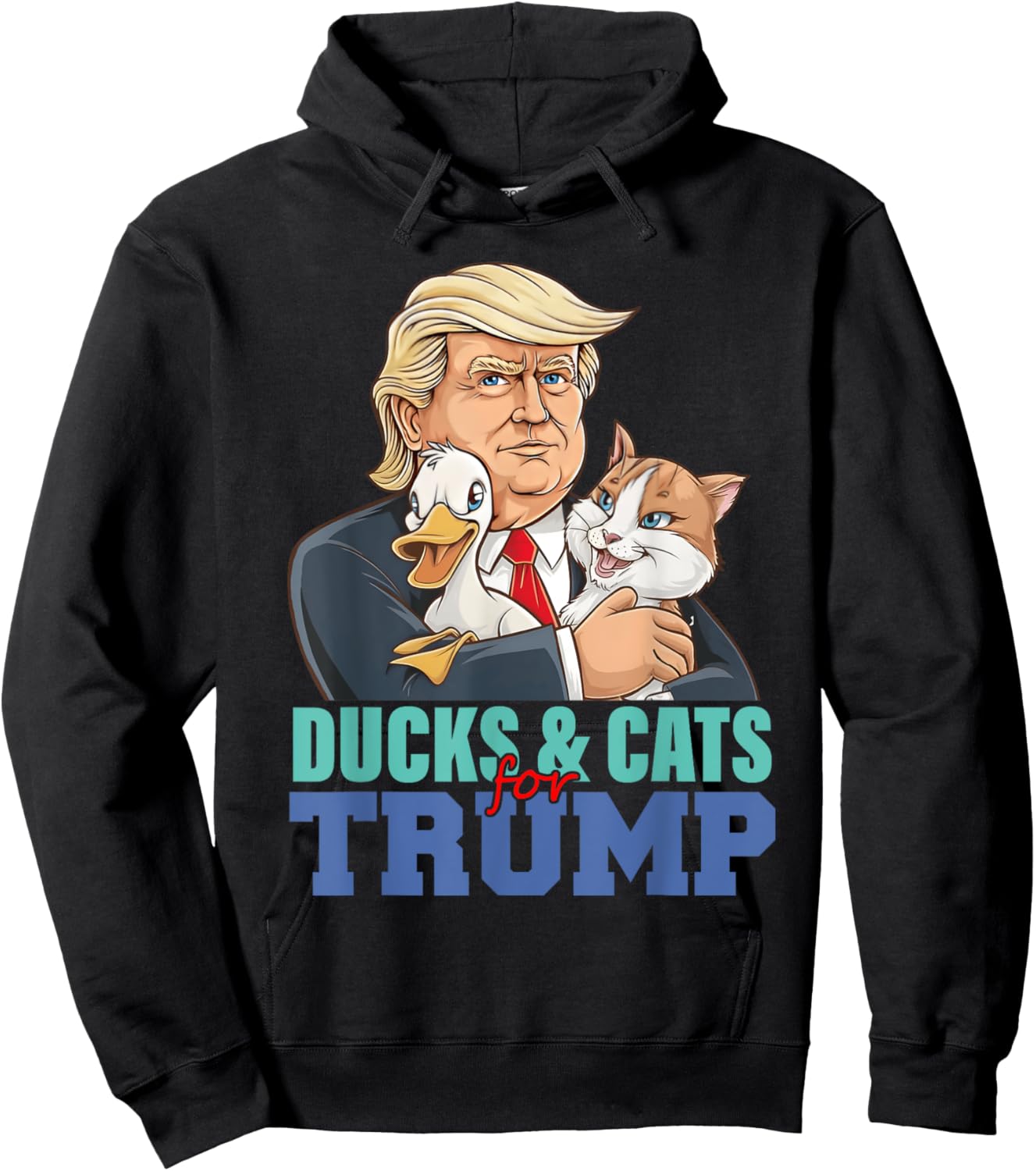 Prevent Animal Cruelty And Tortured Vote Trump Save Pets Hoodie - Hoodie | Black