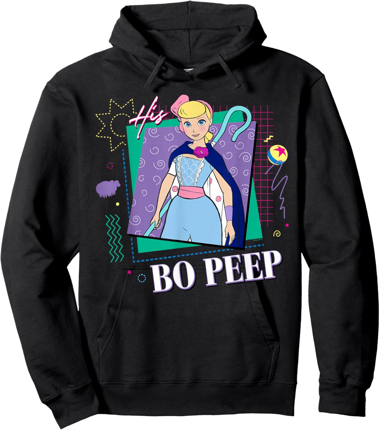 Disney and Pixar’s Toy Story Couples Matching His Bo Peep Hoodie - Hoodie | Black