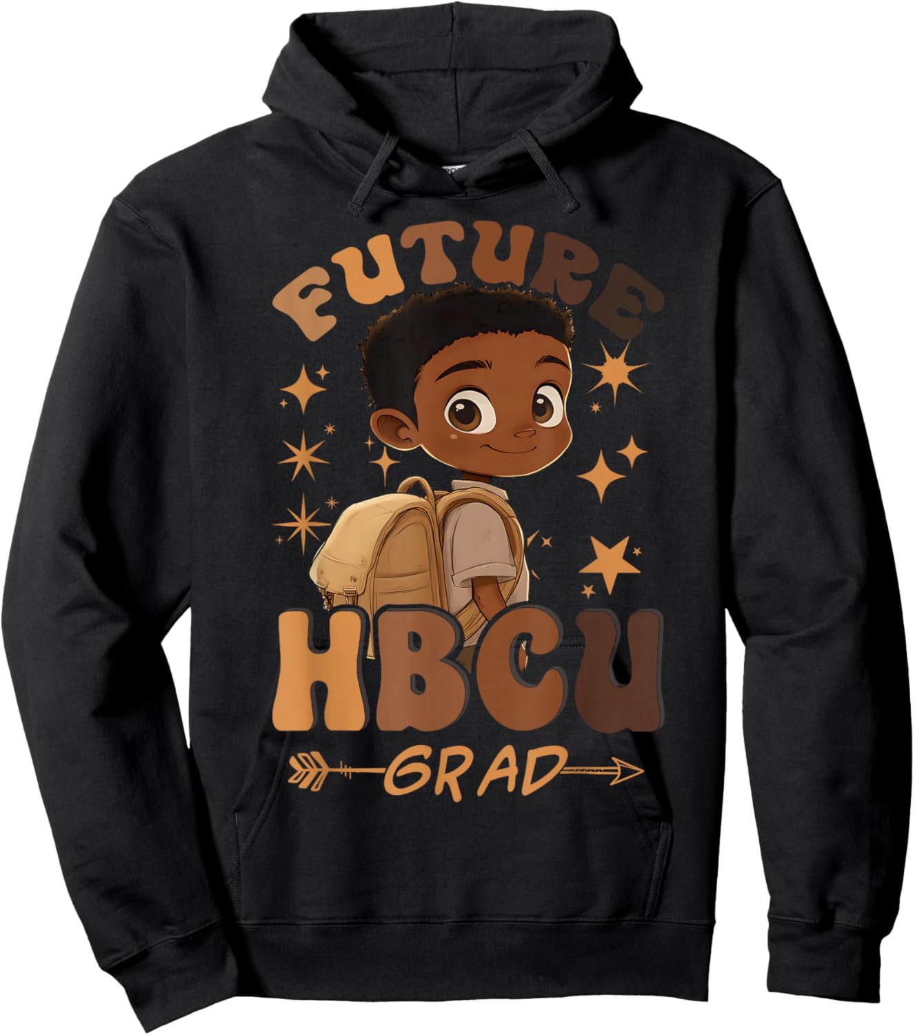 Future HBCU Grad History Black Boy Graduation HBCU Boys Kids Hoodie - Hoodie | Black