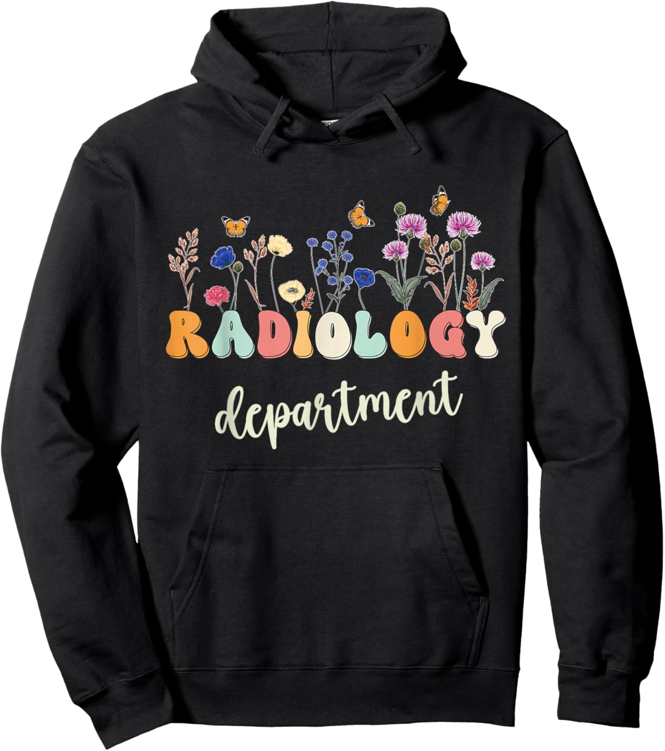 Radiology Department Funny Radiologic Technologist Rad Tech Hoodie - Hoodie | Black