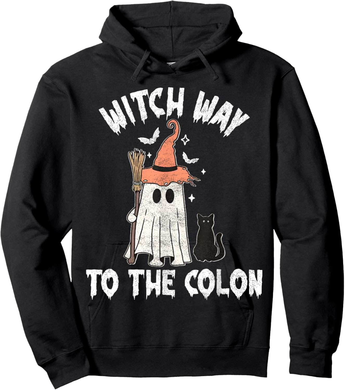 Endo Nurse Halloween Gastrointestinal Nurse Spooky GI T Cute Hoodie - Hoodie | Black