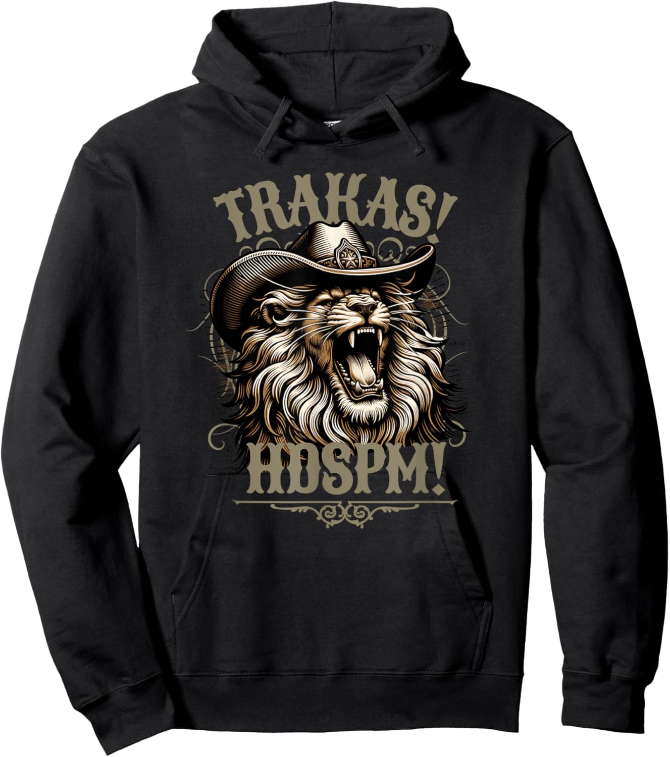 Trakas Hdspm Leon Belico con sombrero Hoodie - Hoodie | Black