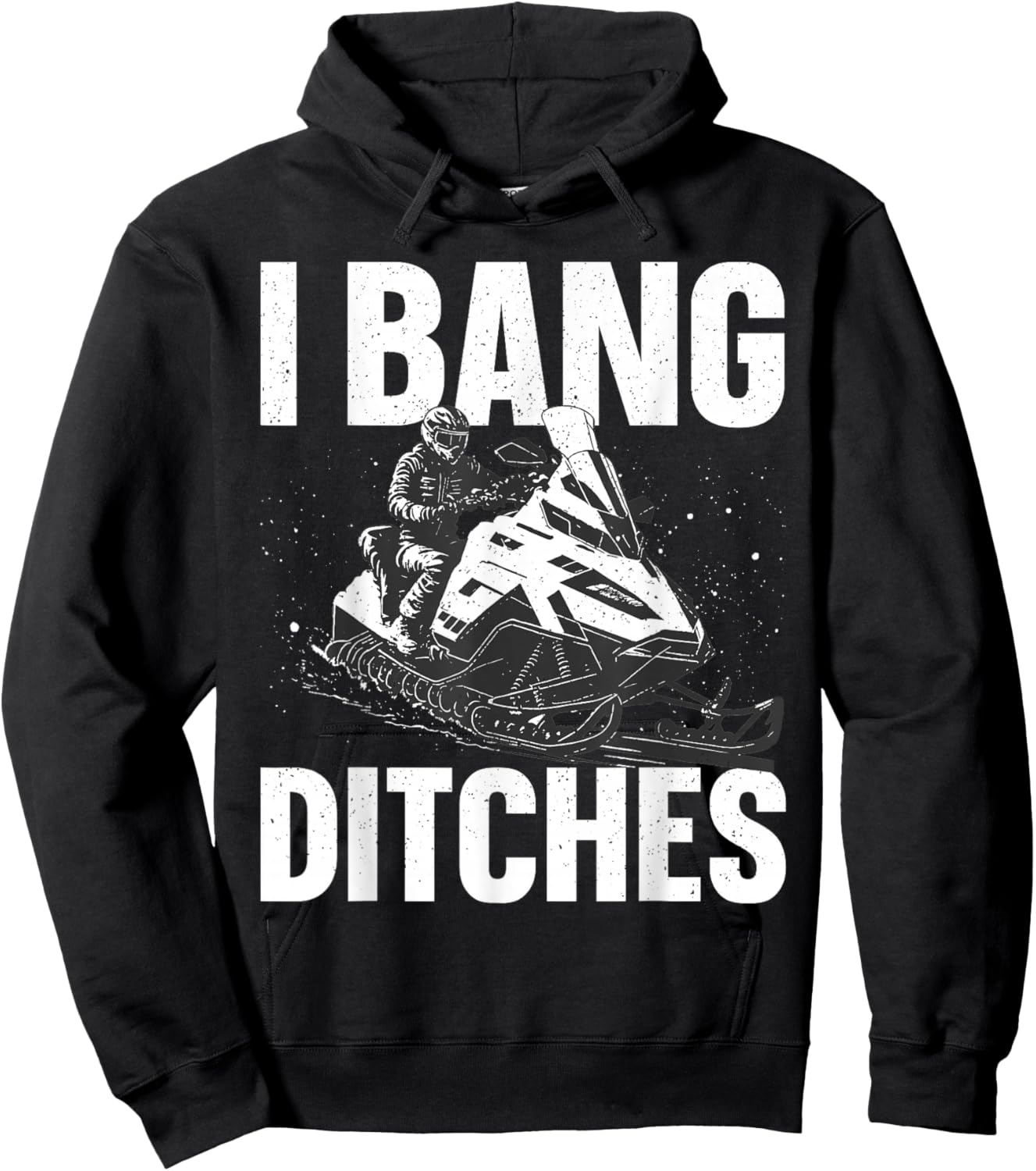 Snowmobile Design Women Snow Mobile Snowmobile Lover Hoodie - Hoodie | Black