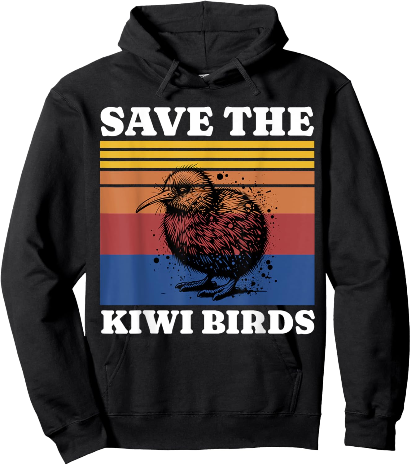 Save The Kiwi Hoodie - Hoodie | Black