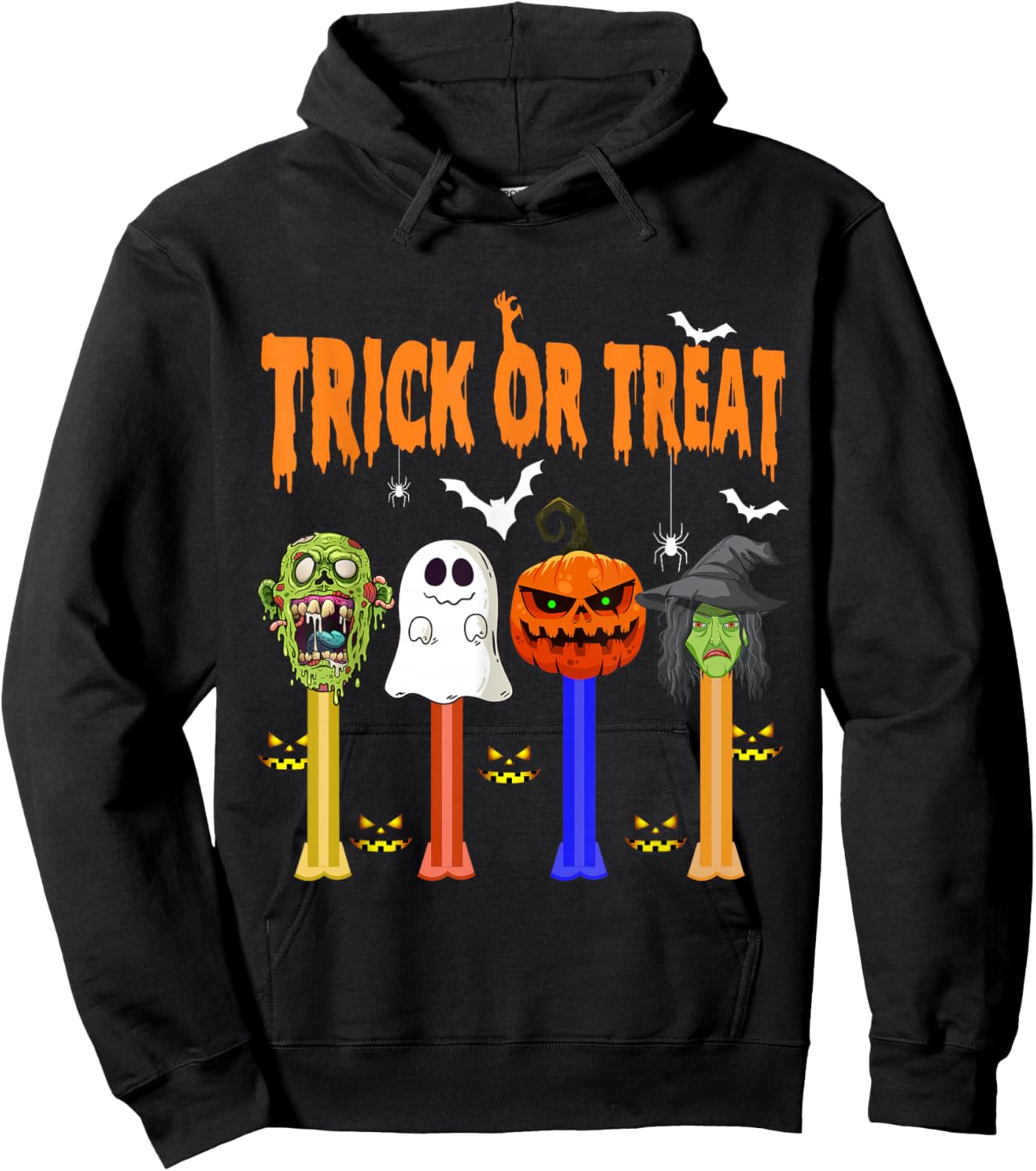 Halloween and pumpkin Hoodie - Hoodie | Black
