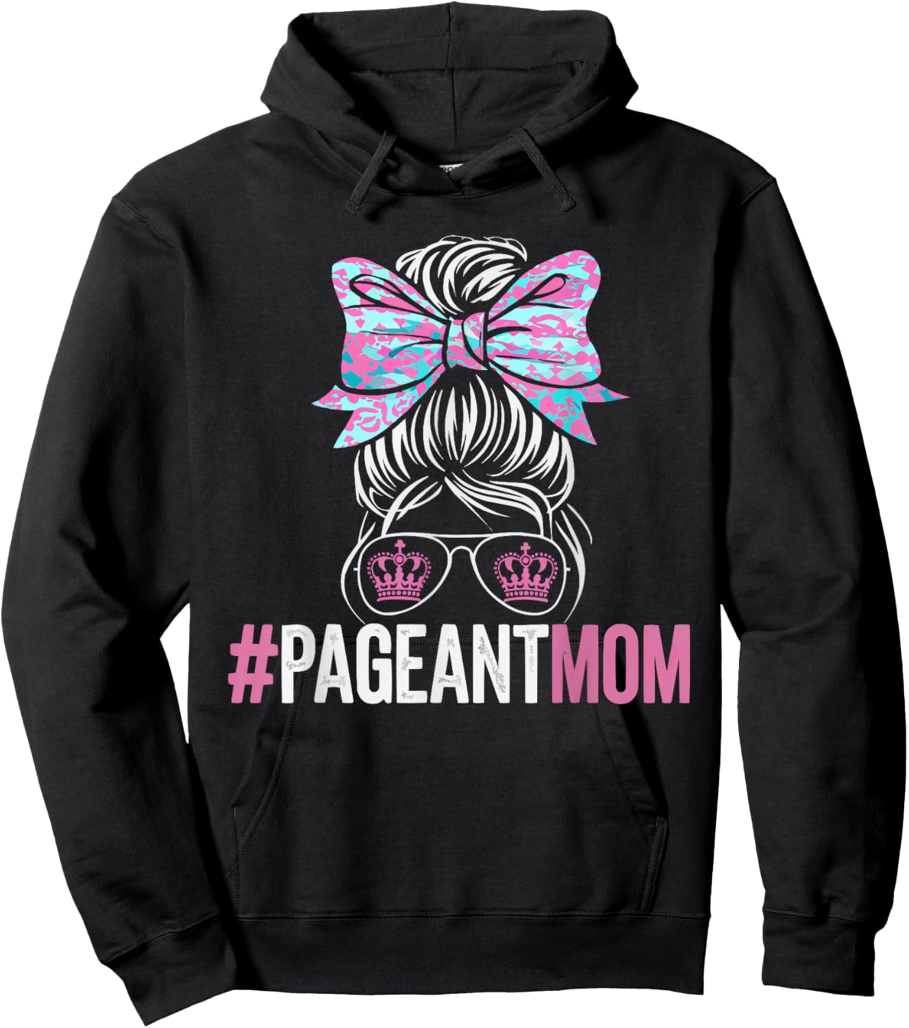 Pageant Mom Pageantry Pageant Contest Beauty Queen Hoodie - Hoodie | Black