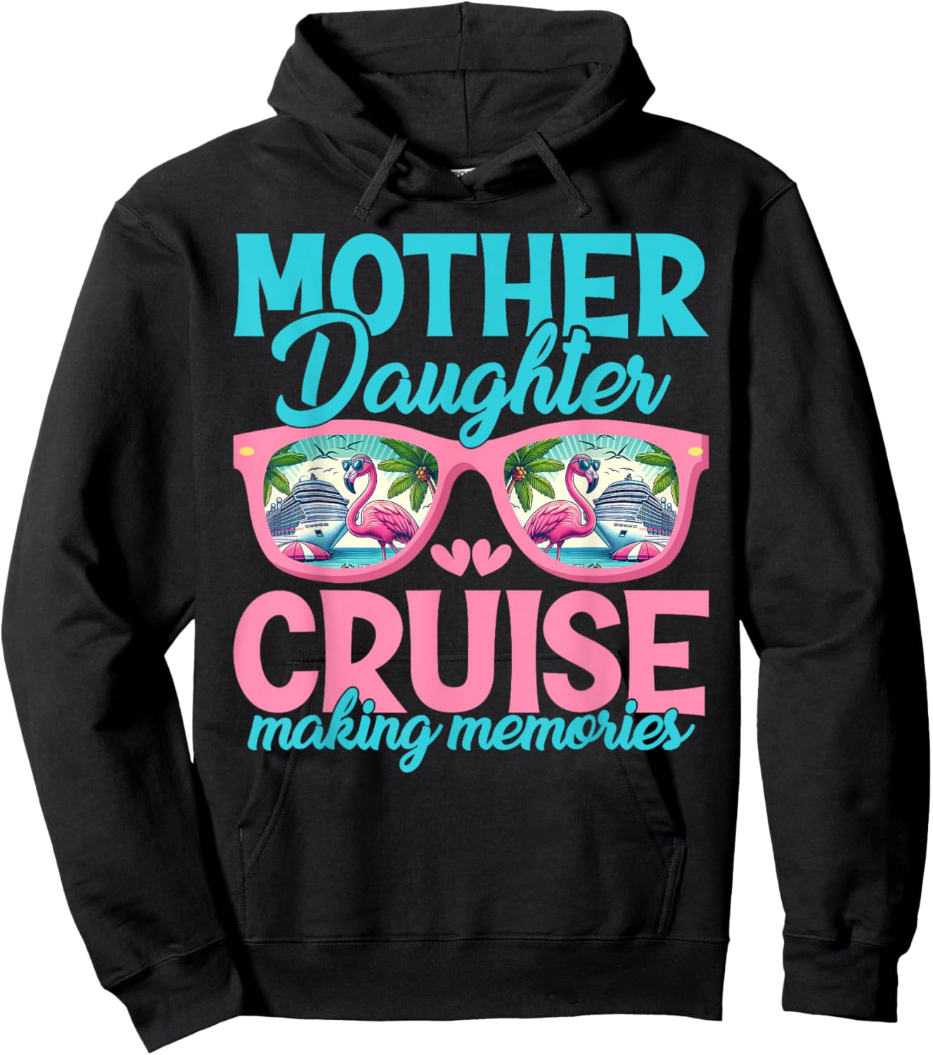 Mother Daughter Cruise Trip Matching Cruising Squad Hoodie - Hoodie | Black